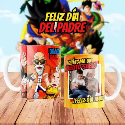 vectores plantilas PAPá,FESTEJO,FESTIVIDAD,CARICATURA,SUPERHéROE,DRAGON BALL,MARCO FOTO,ANIME,